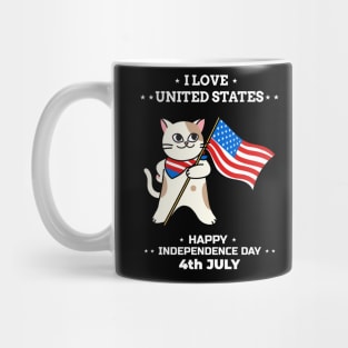 4th July USA Independence Day Mug